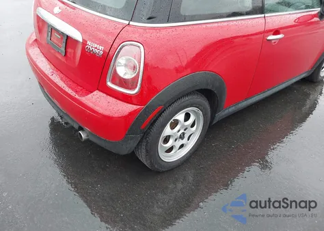 2012 Mini Cooper z USA, uszkodzony, nr VIN WMWSU3C50CT185561